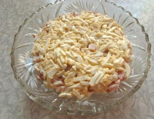 Изысканий салат Тиффани. 03