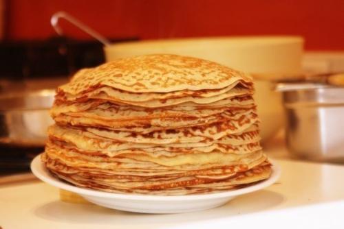 Домашние блинчики.  Ингредиенты: