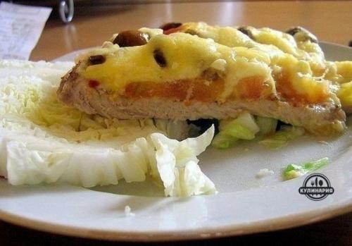 Мясо с грибами. 05