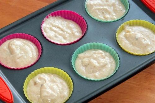 Банановые кексы с шоколадом. 02