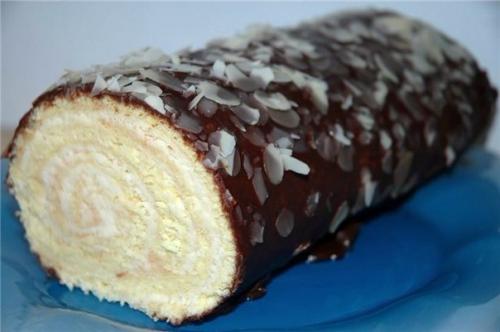 Самые быстрые и сочные рулетики к чаю. 08