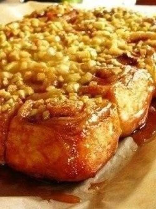 Cinnamon Rolls с карамелью и яблоком. 04 Cinnamon Rolls с карамелью и яблоком. 04