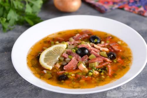 Вкуснейший суп - солянка. 04