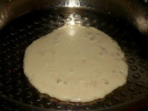 Бананово - медовые панкейки. 03