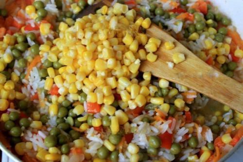 Курица с рисом и овощами по-каталонски. 04