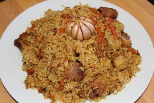 Узбекский плов. Ингредиенты: