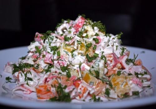 Несложные салатики на каждый день. 05