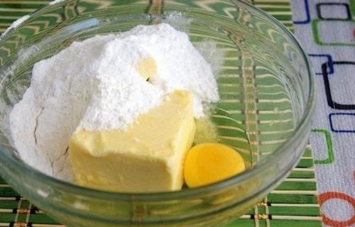 Песочные кольца с арахисом. 01