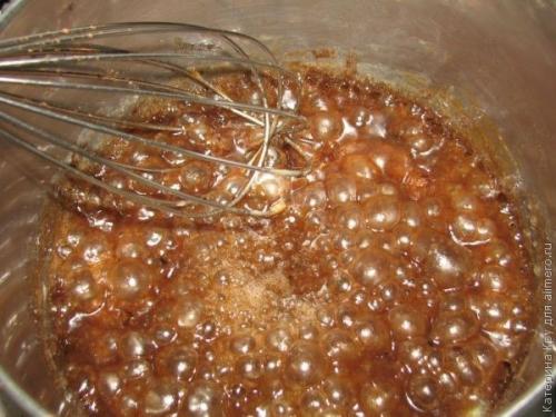 Бисквитный рулет с малиной. 07