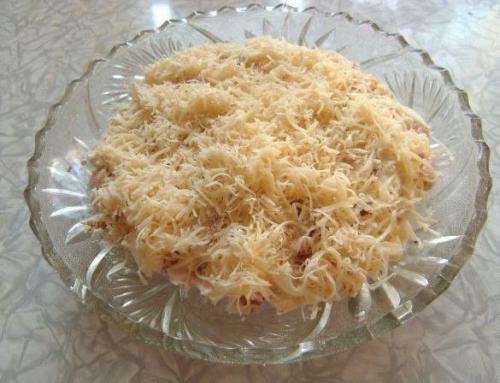 Изысканий салат Тиффани. 04