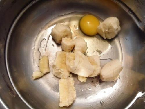 Бананово - медовые панкейки. 01