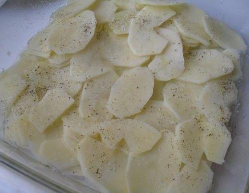 Запеканка картофельная с грибами. 04 Запеканка картофельная с грибами. 04