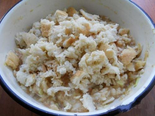 Ленивые голубцы.   Фарш куриный (лучше пополам - Филе + красное куриное мясо) - 350 г;. 03