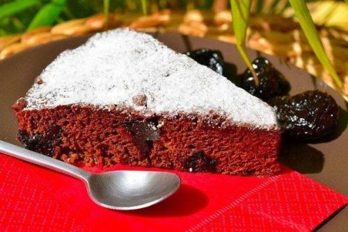 Кофейный пирог.   (С черносливом).