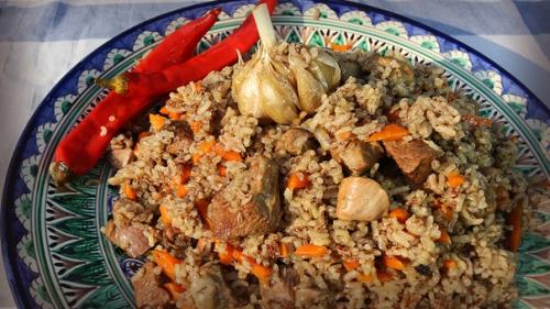 Узбекский плов. Ингредиенты: 01