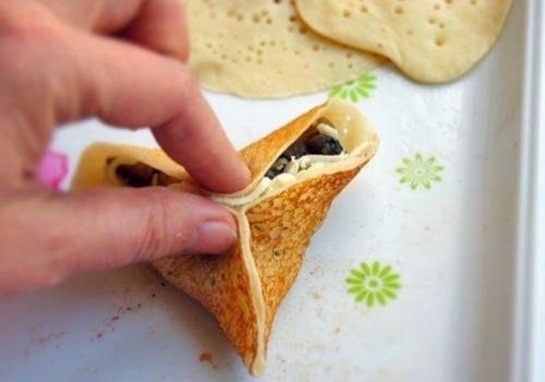 Блинчики с грибами и сыром? 08