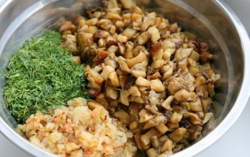 Картофельные пирожки с грибами. 01