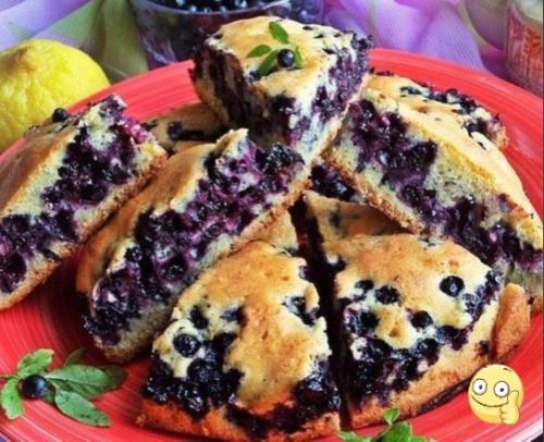 Пирoг Прятки С Черникой.