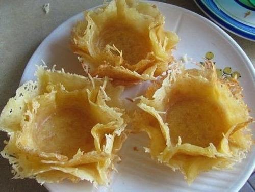 Сырные корзиночки.  Ингредиенты: 02