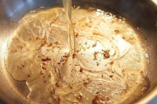 Паста с креветками феттучини. 04