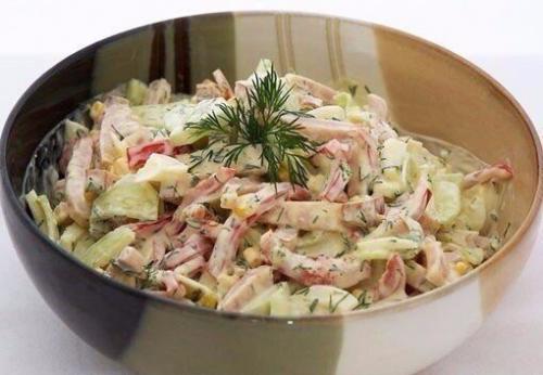 Топ - 9 вкуснейших салатов на каждый день. 05