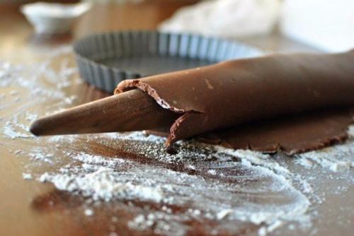 Шоколадное тесто для пирога. 06