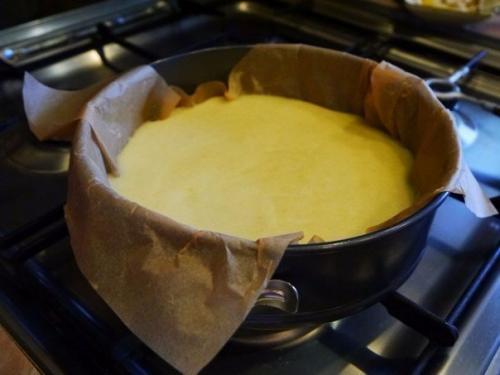 Простой рецепт манника на кефире. 07