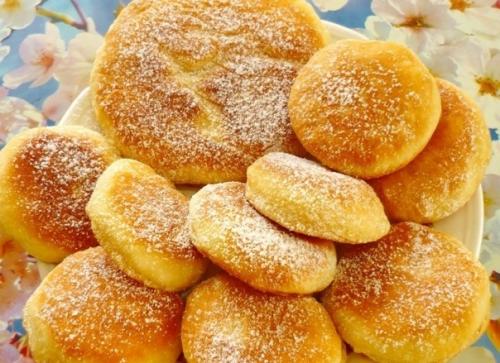 Пышки на сметане. Ингредиенты: