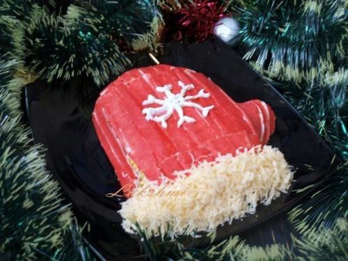 Обязательно сохраните?  Подборка 10 праздничных нарядных салатов: 05