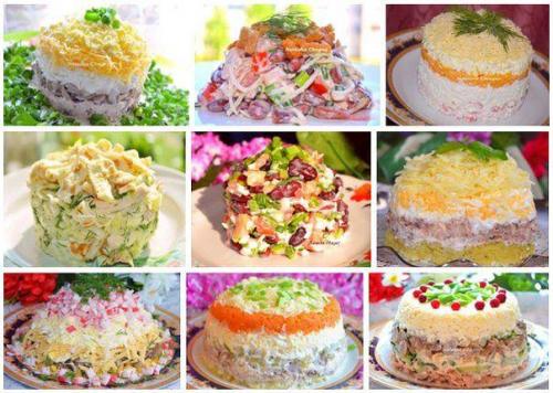 9 рецептов самых вкусных салатов от Натальи чагай.