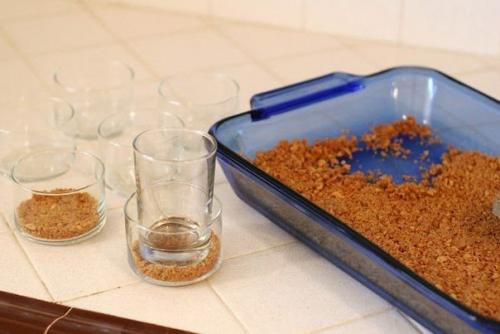 Бананово - карамельный десерт с кремом. 02