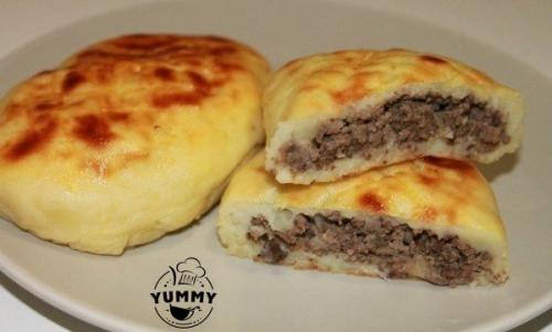 Картофельные зразы с печёночной начинкой из детства.