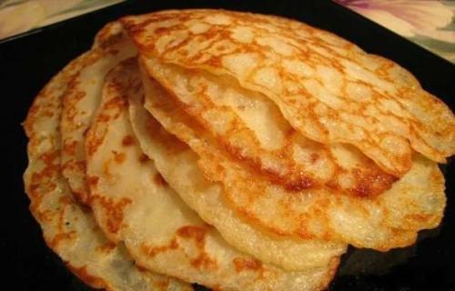 Блинчики на кефире. Блинчики на кефире.