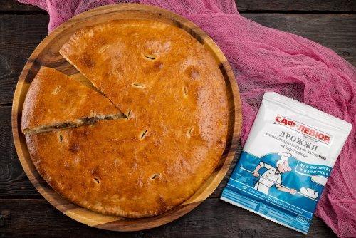 Рецепт очень вкусного пирога с капустой и грибами! 06