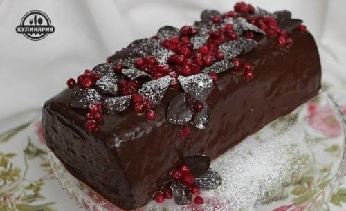 Торт Рождественское Полено.