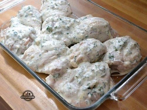 Курица в маринаде по-гречески. 04