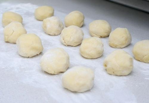 Картофельные пирожки с грибами. 04