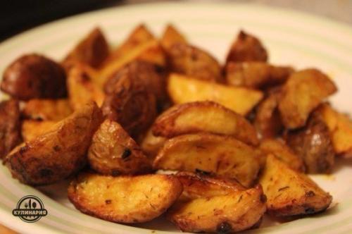 Картофель Айдахо.  Ингредиенты: