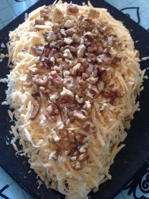 Салатик Тиффани.  Ингредиенты: 03