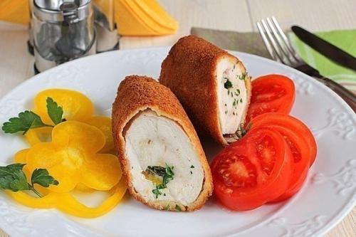 Котлеты по-киевски.   Ингредиенты.