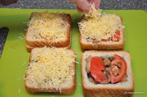 Необычные и вкусные бутерброды к завтраку. 05