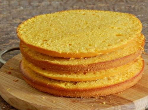 Тыквенный торт со взбитыми сливками. 07