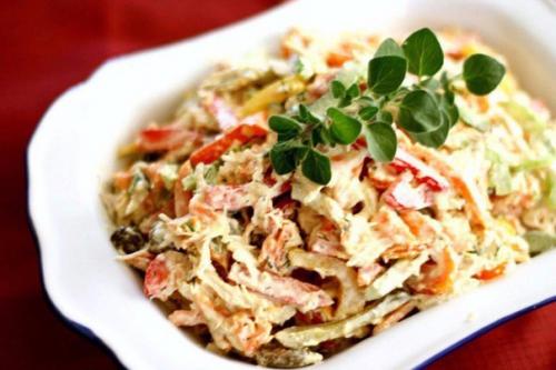 Топ - 9 вкуснейших салатов на каждый день. 01