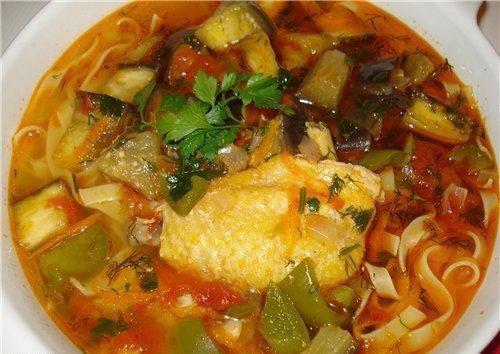 Тор - 5 вкусных и горячих первых блюд.