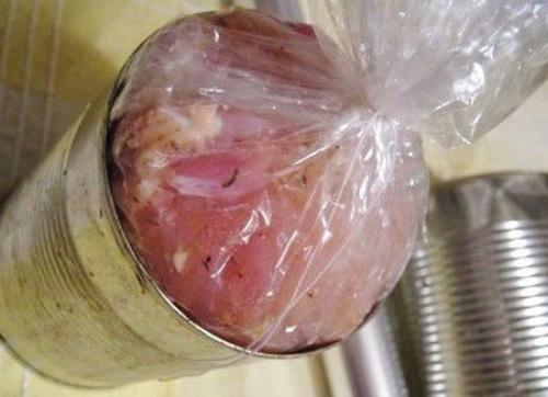 Куриная ветчина в банке настоящий домашний деликатес. 