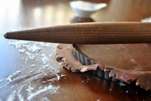 Шоколадное тесто для пирога. 08