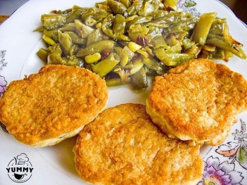 Воздушные котлеты из куриной грудки. 05