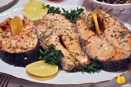 Вкусная рыбка.  Это блюдо совсем не сложно приготовить.