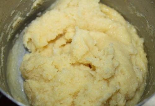 Манники жареные.  Ингредиенты: 06