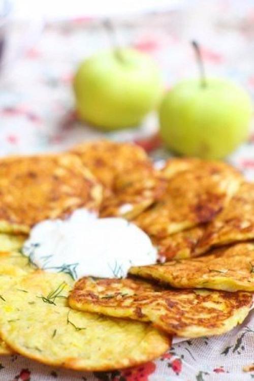 Эти оладьи уникальны тем, что готовятся в духовке, а не жарятся на масле.